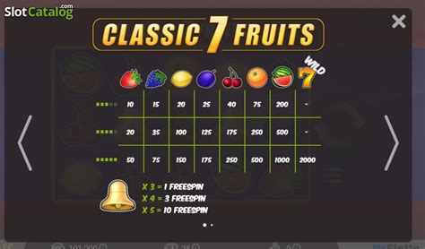 Jogar Classic 7 Fruits no modo demo